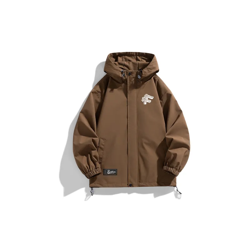 FASTFISH Jackets Coats Unisex Black-7