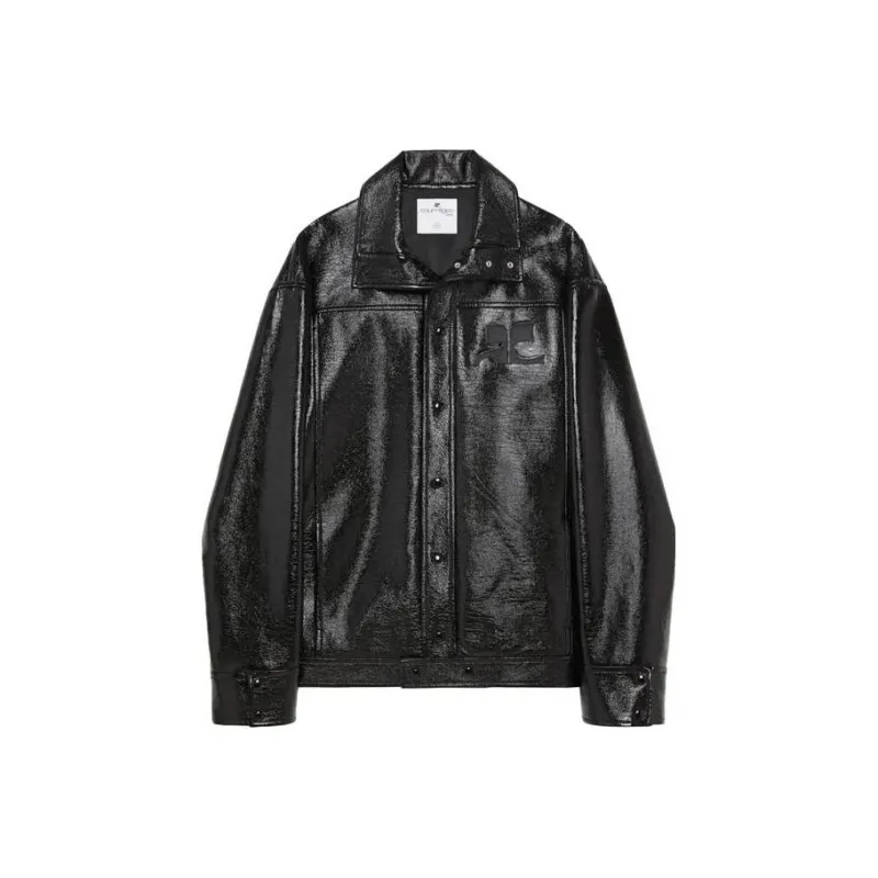 COURREGES Jackets Men Black-0