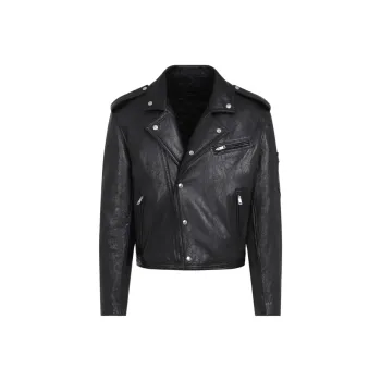 PRADA Leather Biker Jacket