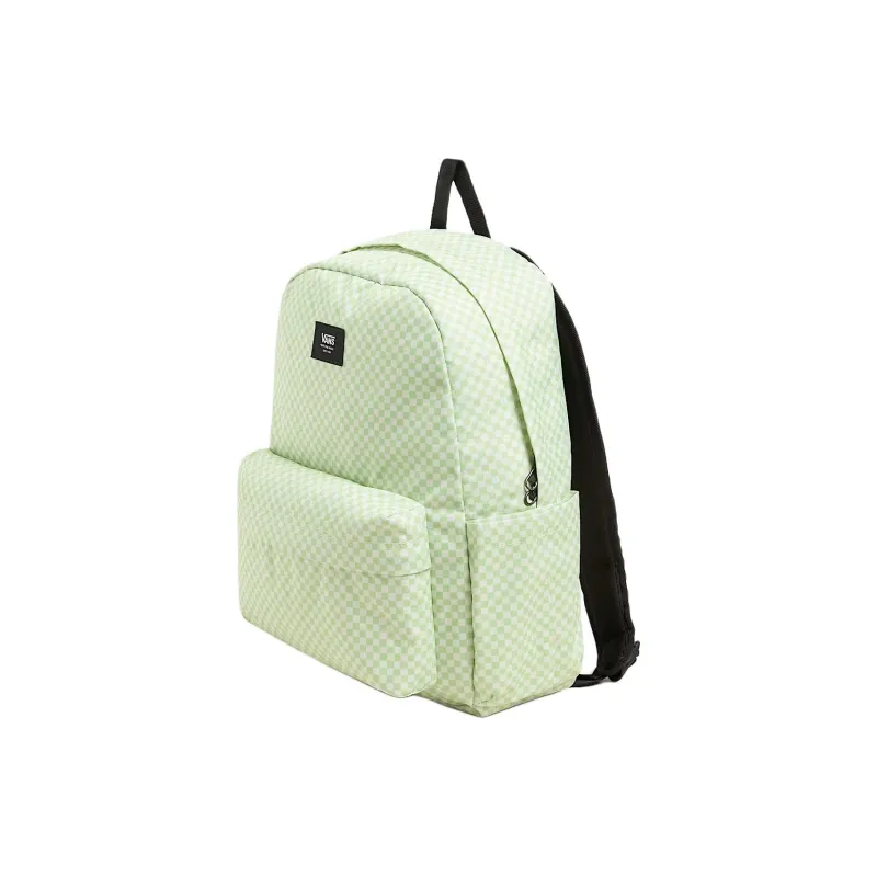 Vans Old Skool Polyester Polyurethane Coating Backpack Unisex Green-1