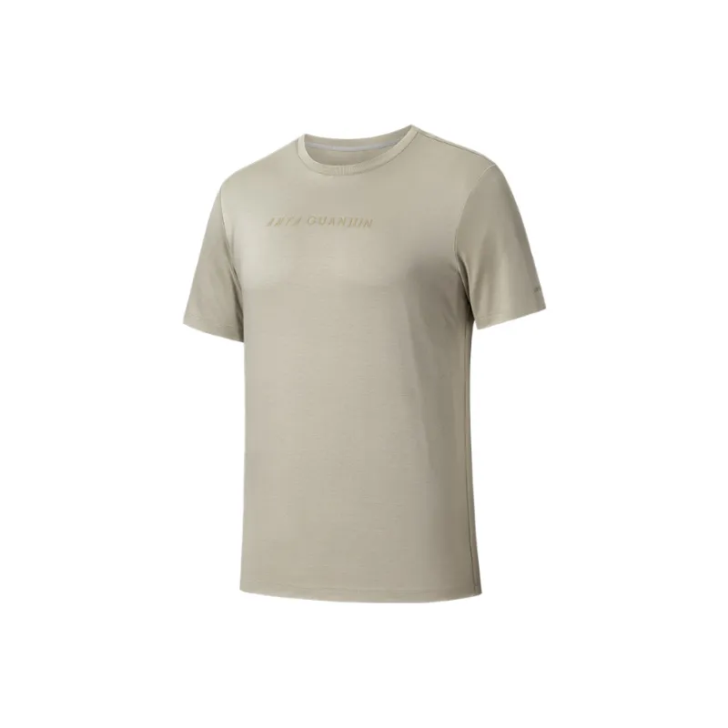 Anta T Shirt Men's Hibiscus Gray-0