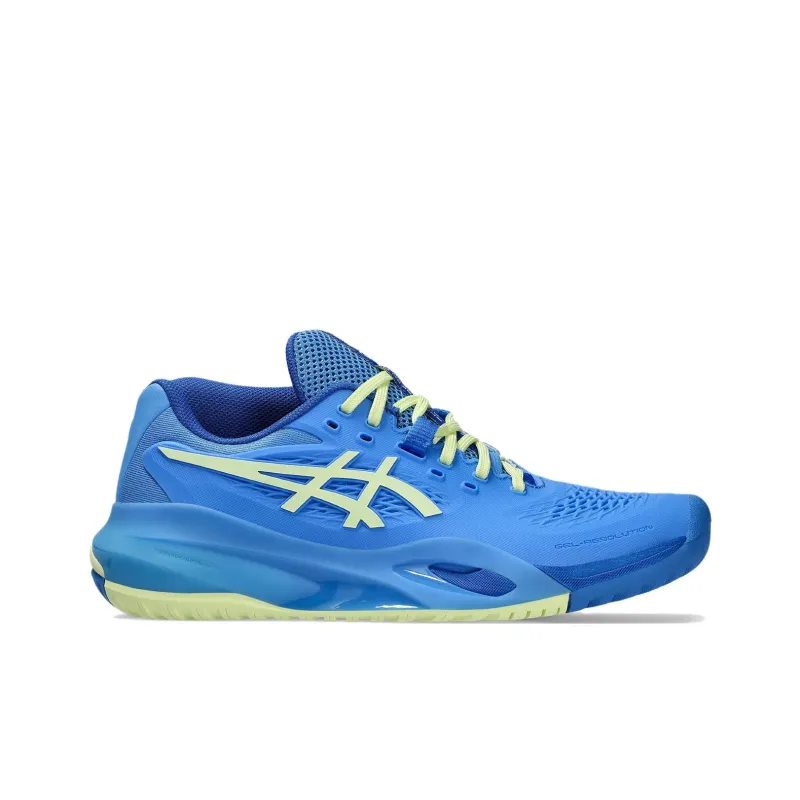 Asics Gel Resolution X Blue Coast Huddle Yellow Women's-1