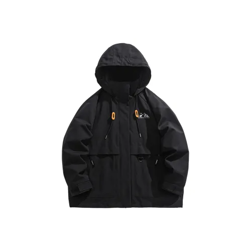 ROBINHOOD Windproof Breathable Water Repellent Cold Resistant Rainproof Windbreaker Jacket Unisex