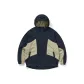 Dark Blue & Khaki