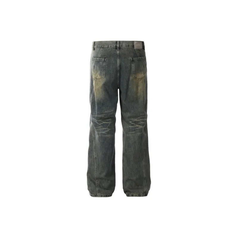 GBXM Jeans Unisex Vintage Blue-1