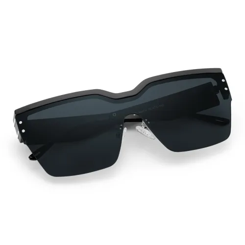 Anxious PC Metal Browline Sunglasses Unisex