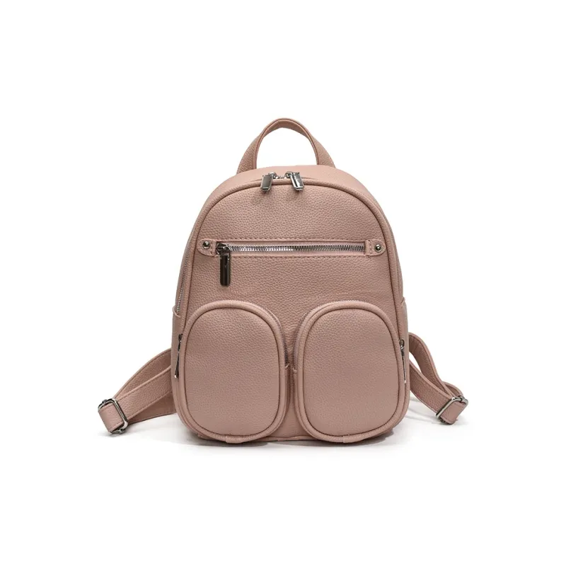 Wenpercy PU Backpack Women's Multicolor-3
