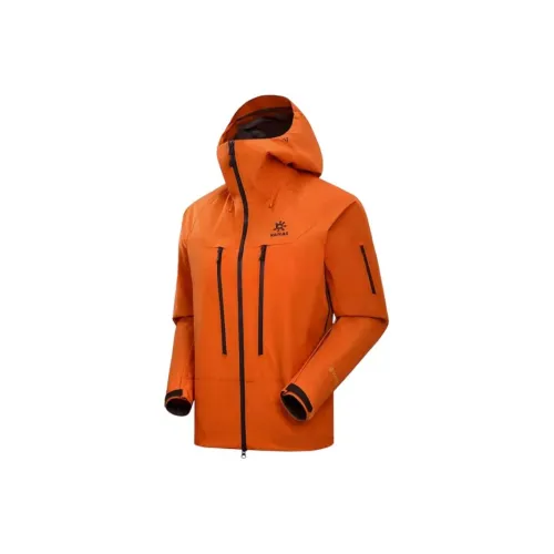KAILAS Waterproof And Wear shipping Windbreaker Jacket Unisex Oxidized Orange