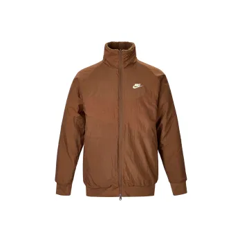 Nike SportswearSwoosh Velvet feel Coat Men's Cocoa/Coconut Milk/Light British Brown/Coconut Milk