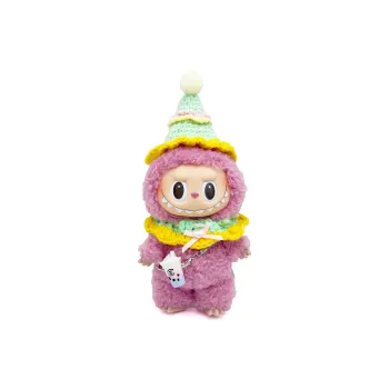 [Dress Up Doll] POP MART Labubu THE MONSTERS Vinyl, Dopamine Baby, Lychee Berry Hang Tag Box 17cm