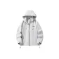 Green Single Windbreaker Jacket