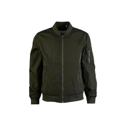 CALVIN KLEIN Jackets Coats Men's Olive Green