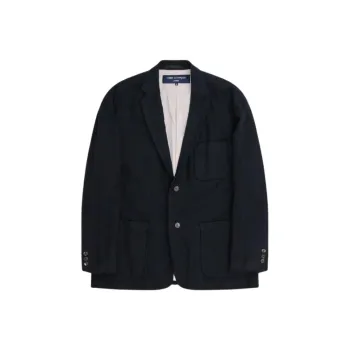 CDG Homme FW24 Jacket Men's Marine Blue