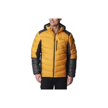 Columbia Labyrinth Loop Hooded Jacket Jacket Men's Yellow