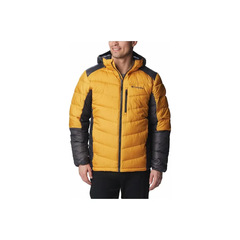 Columbia Labyrinth Loop Hooded Jacket Jacket Men's Yellow-0