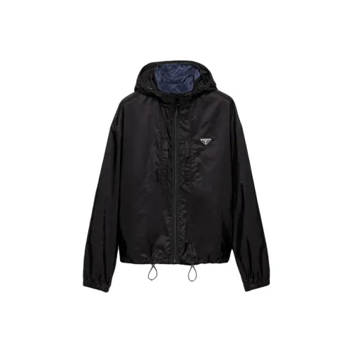 PRADA SS24 Jackets Coats Men's Black