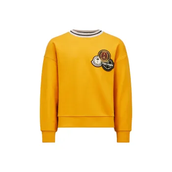 MONCLER GENIUS Moncler X Palm Angels Logo Patch Crewneck Sweatshirt
