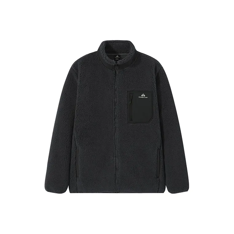 PIONEER CAMP Velvet feel Coat Unisex-0
