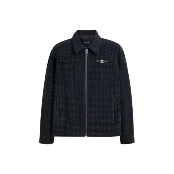 COACH Jackets & Coats Men's Colorful Marine Blue