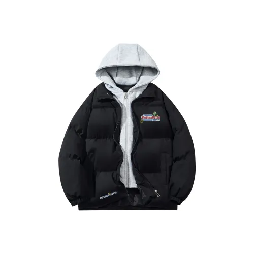 VniVerseVClub Puffer Jacket Coat Unisex