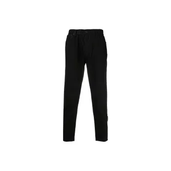 OFF WHITE High Rise Cropped Straight Leg Jeans