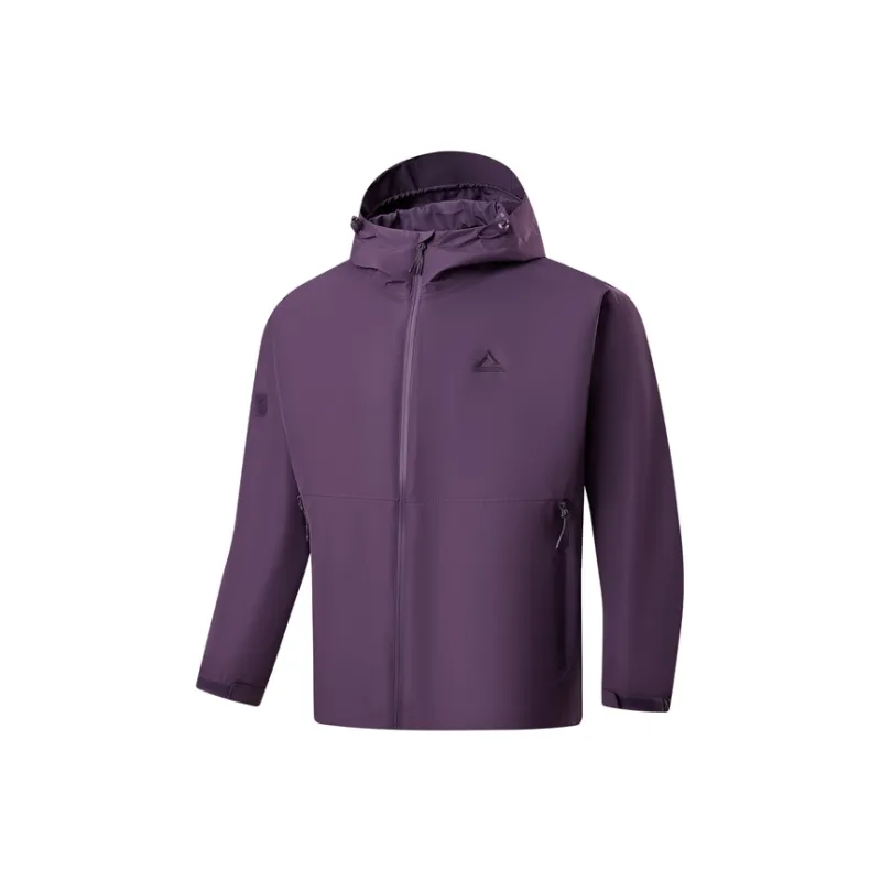 PEAK Windbreaker Jacket Unisex Dark Purple-0