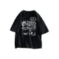 [100% cotton]Black (Tf Graffiti King Chest Logo_tf Graffiti King Back Logo)