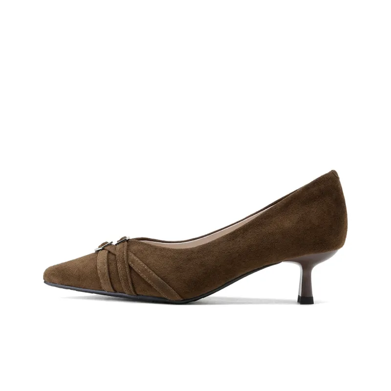 GOLDLION Slim Heel High Heels 5.2cm Women's-6