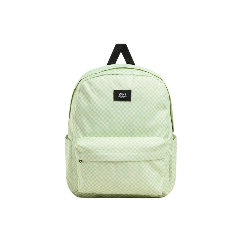 Vans Old Skool Polyester Polyurethane Coating Backpack Unisex Green-0