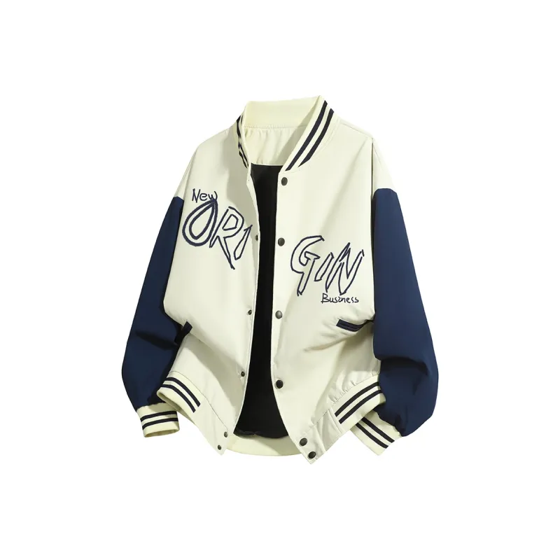 New Business Origin Baseball Jacket Unisex-2
