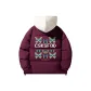 Burgundy (Ecru Hat)