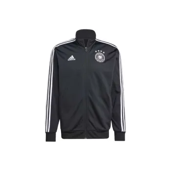 Adidas Germany Dna Track Top Retro Sports Stand Collar Jackets Men's Black
