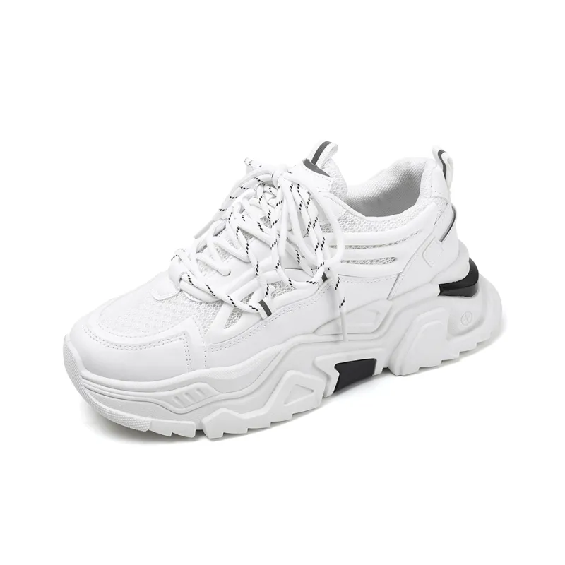 Yi Jiabao Wear resistant And Lightweight Low Top Chunky Sneakers Men's-5