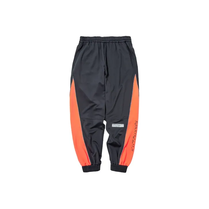 ROARINGWILD Straight Sweatpants Unisex Neon Orange-0