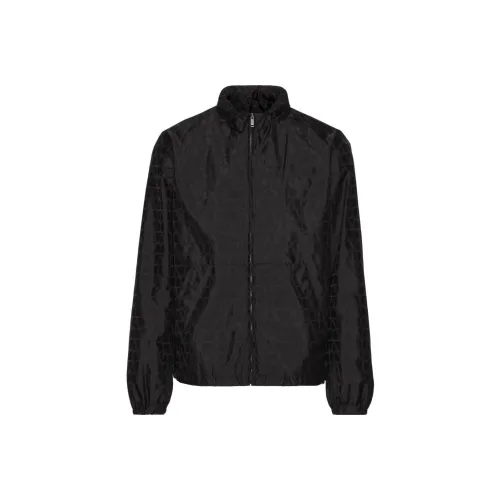 Valentino Zip Up Hooded Jacket