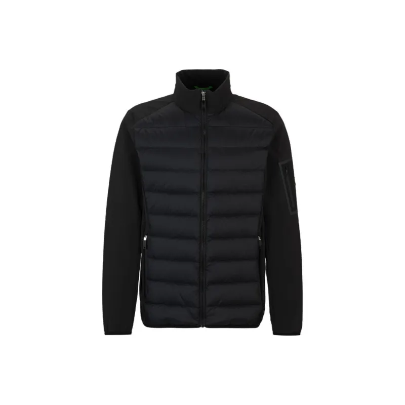 HUGO BOSS Quilted panel High neck Jacket-0
