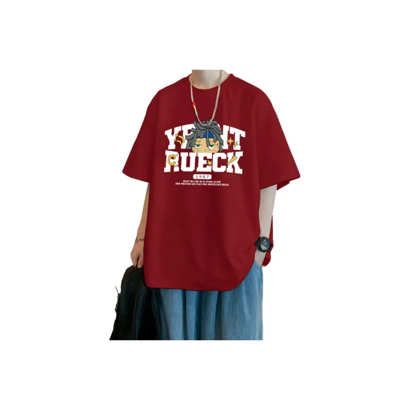 TESTUNG Fashion Minimalist Style T Shirt Unisex-4