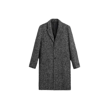 ZARA Coats Men Black