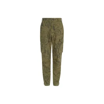 Givenchy Cargo Pants Men Khaki