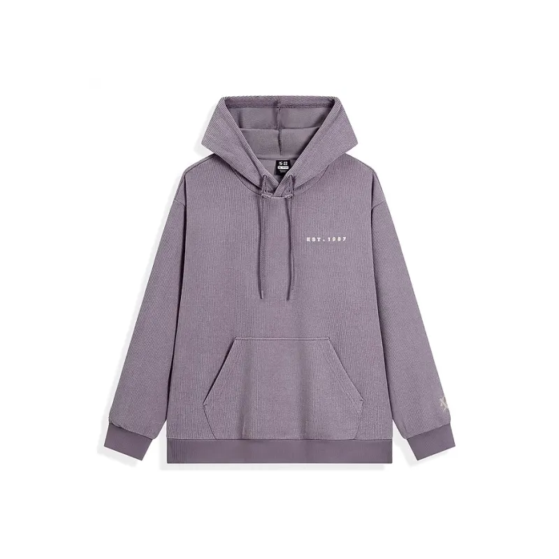XTEP Sports Life Collection Sweatshirt Men's Resting Rhinoceros Purple-0