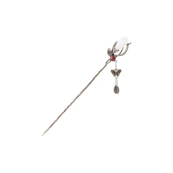 BAIJUAN Silver Plated Copper Hairpins Women's