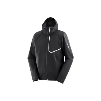 SALOMON BONATTI TRAIL Jackets Coats Men's Pitch Black