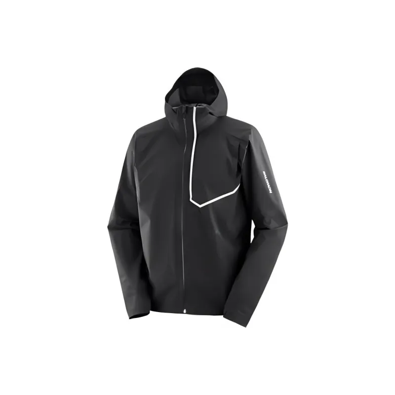 SALOMON BONATTI TRAIL Jackets Coats Men's Pitch Black-0