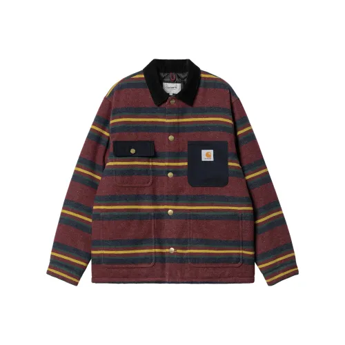Carhartt WIP Oregon Striped Flannel Jacket