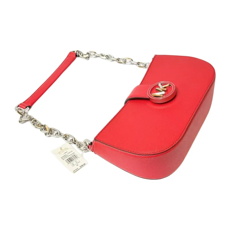 MICHAEL KORS Carmen PVC Crossbody Bags Trumpets Women's Red-3