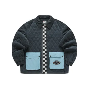 FILA FUSION x FACETASM Puffer Jacket Men's Jade Gray