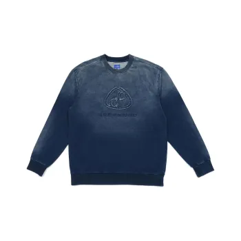 Lee SS25 INDIGO Sweatshirts Men Dark Blue