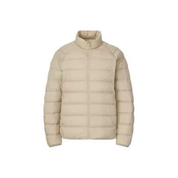 UNIQLO Down Jacket Men's Light Beige