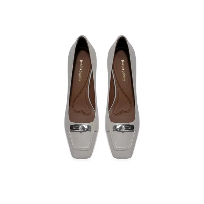 JESSICA SOPHIA Slim Heel High Heels 5cm Women's-4