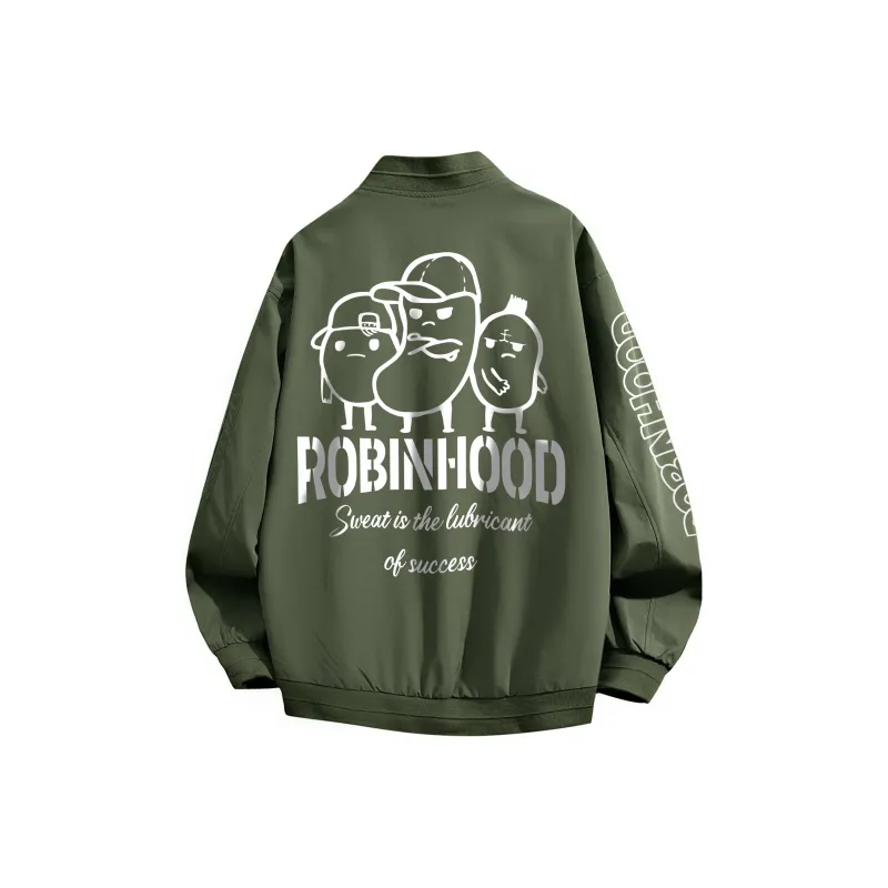 ROBINHOOD Baseball Jacket Unisex-10